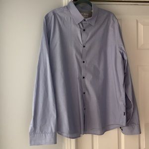 DKNY Jeans button up long sleeve Shirt XXL